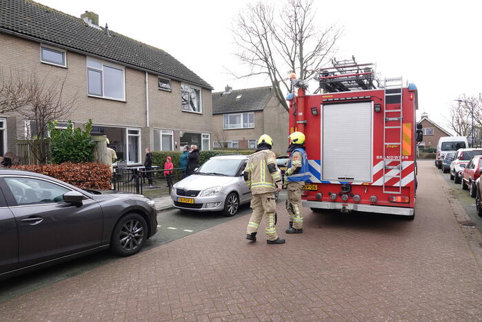 Gaslekkage door werkzaamheden in woning