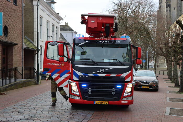 Brandweer ingezet voor schoorsteenbrand