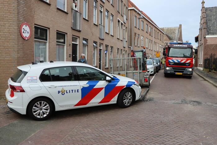 Brandweer ingezet voor schoorsteenbrand