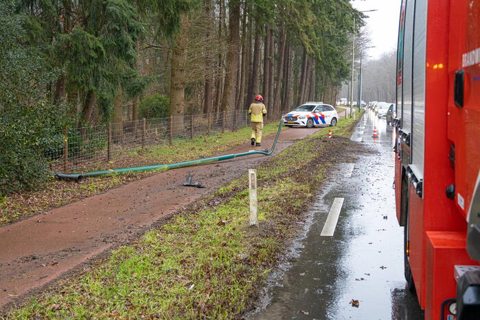 Automobilist ramt woning