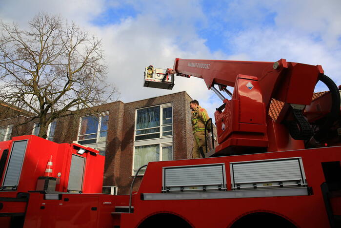 Brandweer ingezet voor vlam in de pan