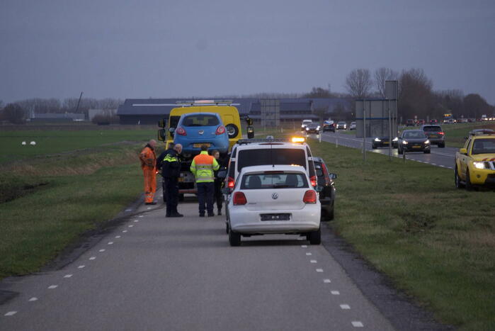Fikse schade bij kop-staartbotsing