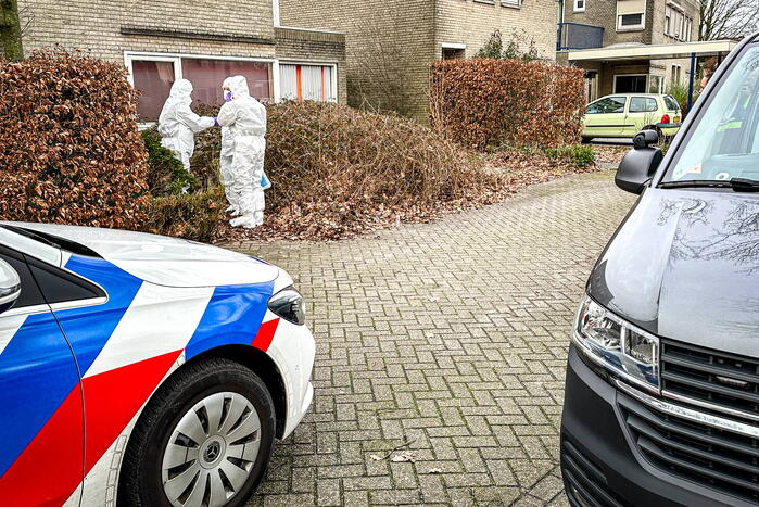 Onderzoek naar overleden persoon in woning
