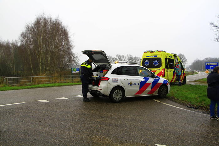 Flinke schade bij ongeval met scooter