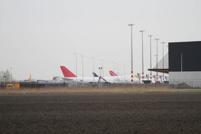 Groot alarm vanwege vliegtuig in de problemen