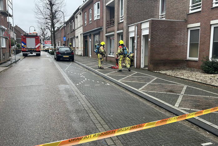 Ontruiming vanwege gaslekkage