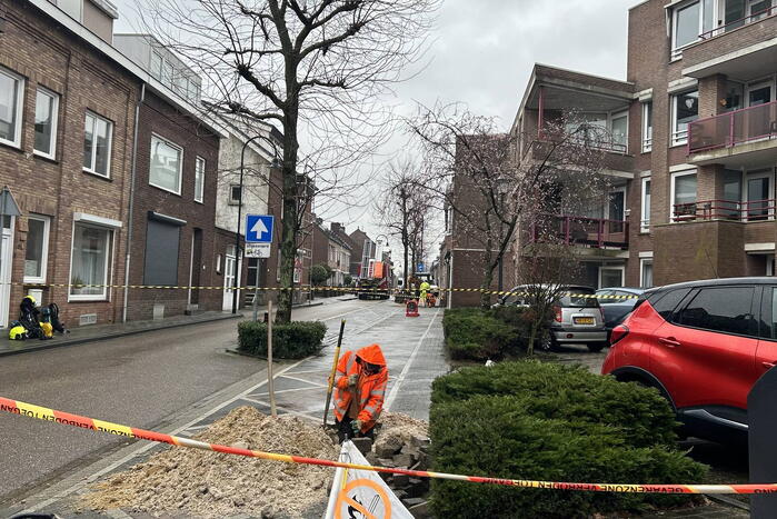 Ontruiming vanwege gaslekkage
