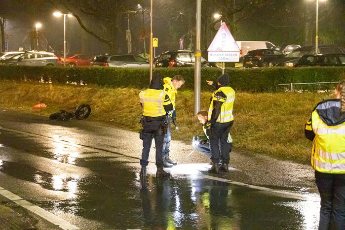 Automobilist rijdt door na ongeval met fatbike