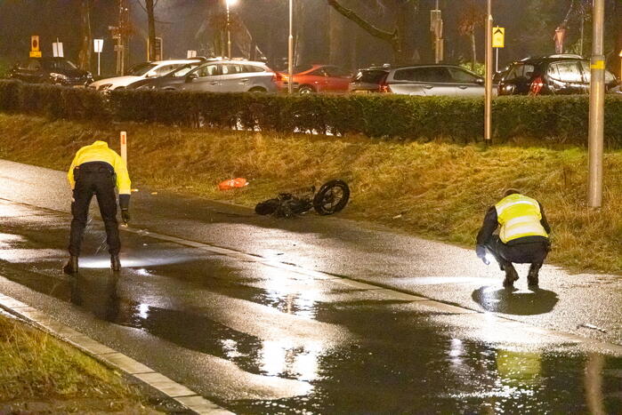 Automobilist rijdt door na ongeval met fatbike