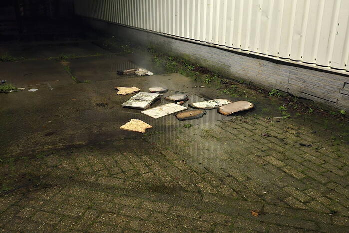 Veel rook bij brand in bedrijfspand