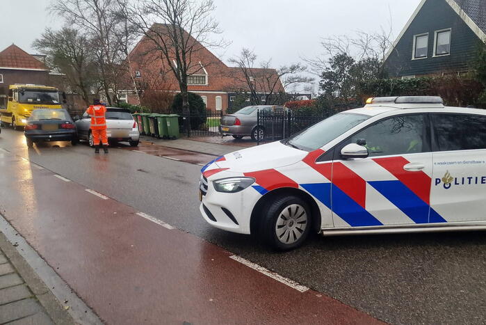 Flinke schade bij ongeval tussen twee auto's