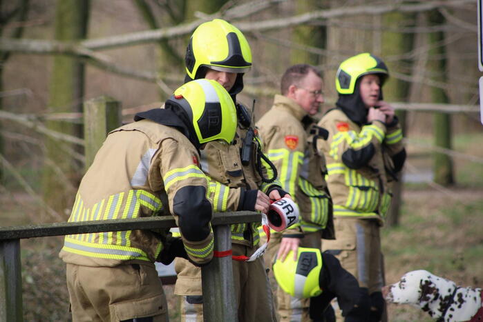 Gouwe bos afgesloten vanwege stormschades