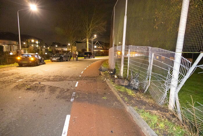 Automobilist richt ravage aan