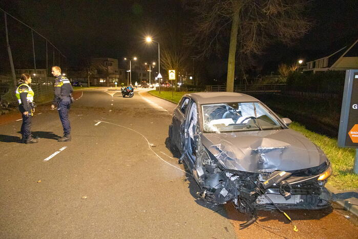 Automobilist richt ravage aan