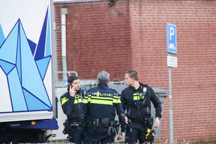 Politie onderzoekt mogelijke overval op vrachtwagenchauffeur