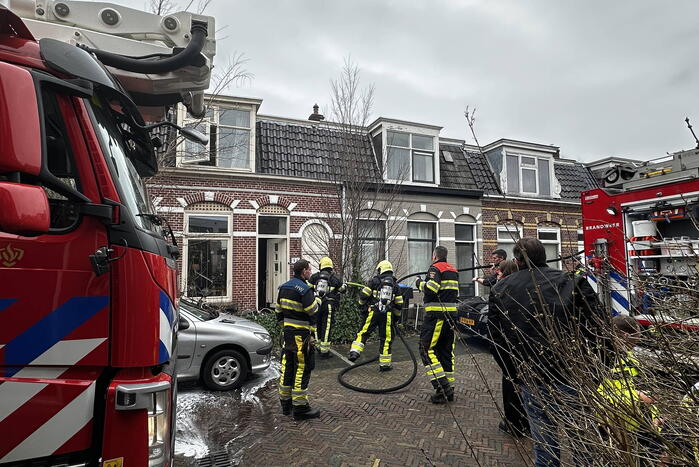 Brand in slaapkamer snel onder controle