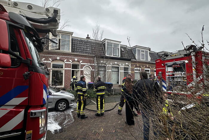 Brand in slaapkamer snel onder controle