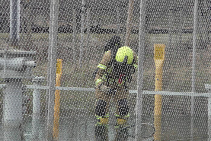 Onderzoek naar mogelijke gaslekkage in verdeelstation