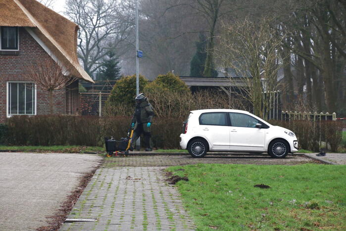 Groot gebied afgezet vanwege verdacht pakket EOD aanwezig