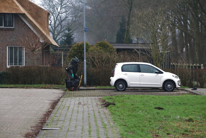 Groot gebied afgezet vanwege verdacht pakket EOD aanwezig