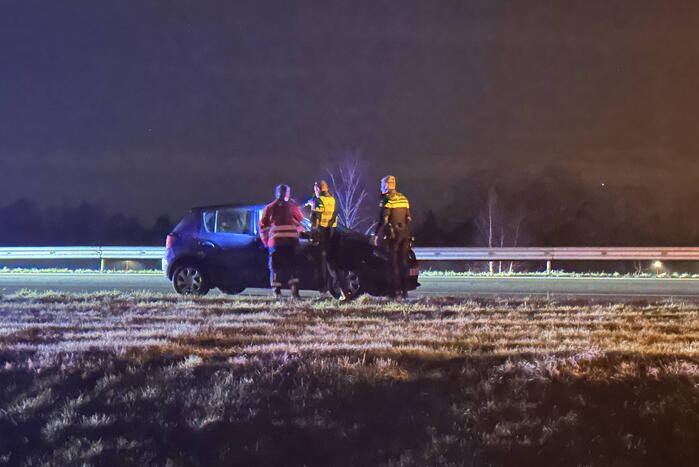 Motorrijder gewond bij ongeval