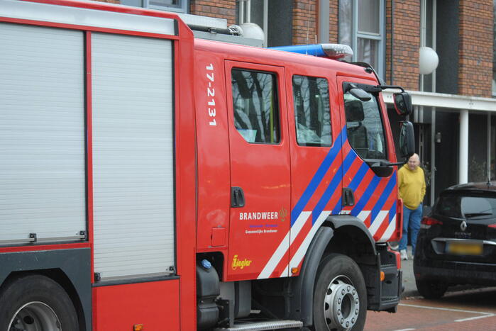 Traumaheli landt voor medische noodsituatie