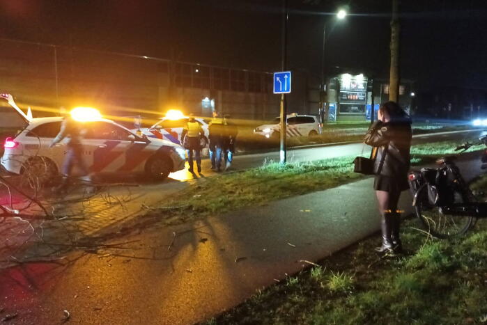 Bestuurder vlucht na ongeval