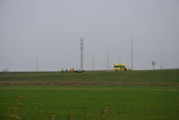 Flinke schade bij incident op de rijksweg