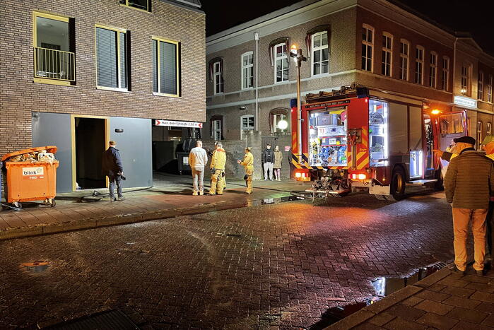 Vuilcontainers in brand in nieuwbouwwoning