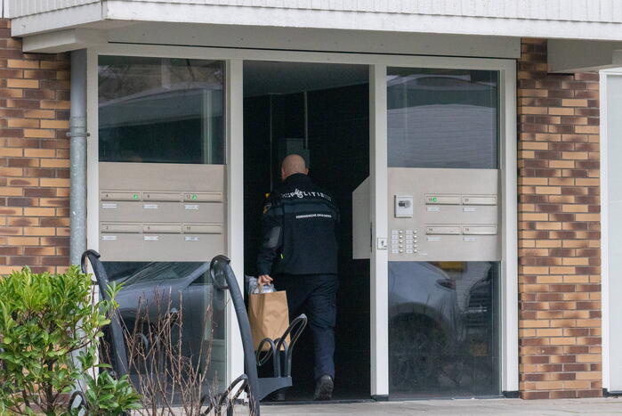 Traumahelikopter landt voor medische noodsituatie