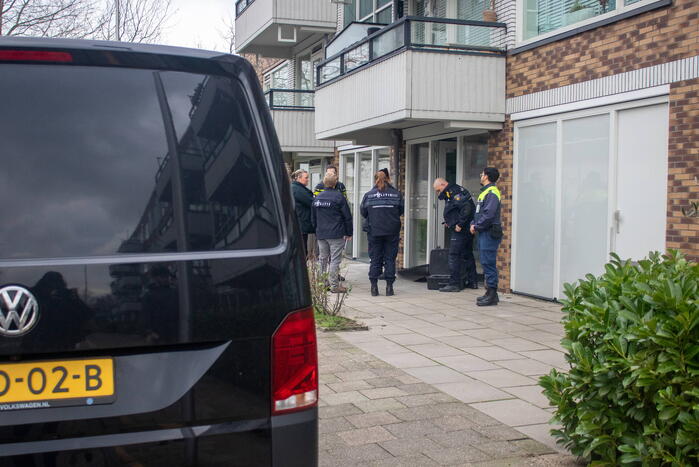 Traumahelikopter landt voor medische noodsituatie