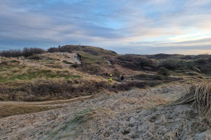 Brandstichting in duingebied door jeugd