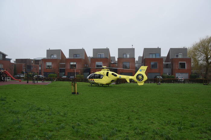 Traumateam ingezet voor medische noodsituatie in een woning