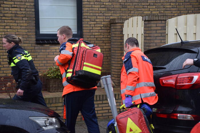 Traumateam ingezet voor medische noodsituatie in een woning
