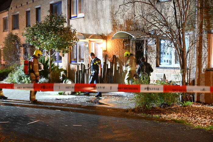 Opnieuw explosie bij woning