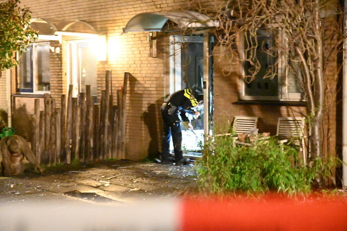 Opnieuw explosie bij woning