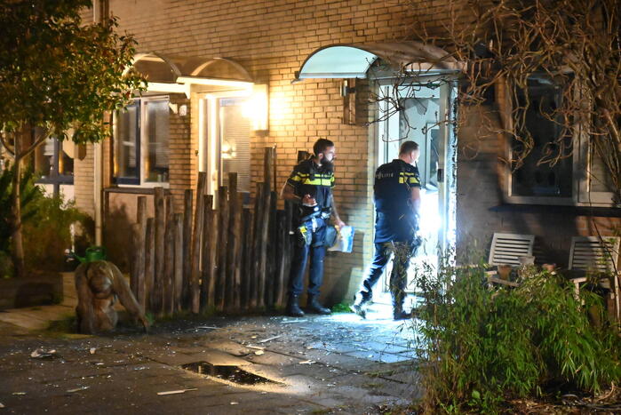 Opnieuw explosie bij woning