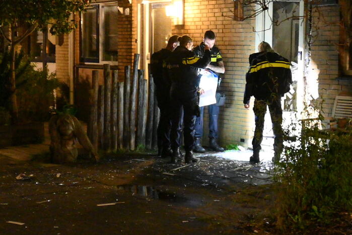Opnieuw explosie bij woning