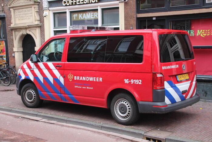 Straat afgesloten vanwege gaslekkage