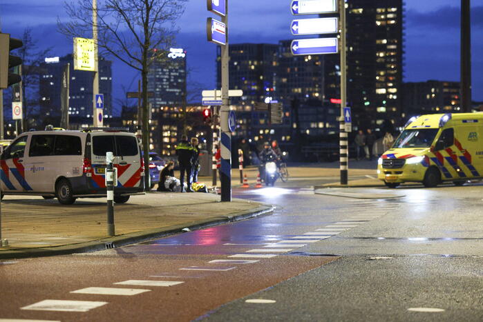 Persoon gewond bij verkeersongeval