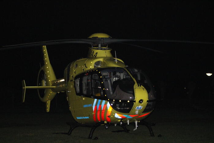 Traumahelikopter ingezet voor medische noodsituatie