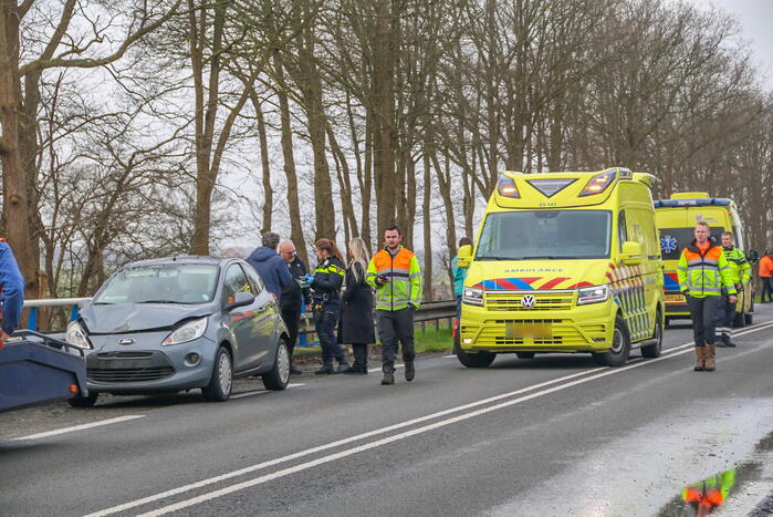 Drie gewonden bij ongeval tussen meerdere voertuigen