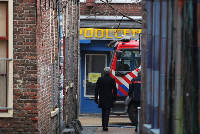 Meerdere personen gered bij grote brand in centrum