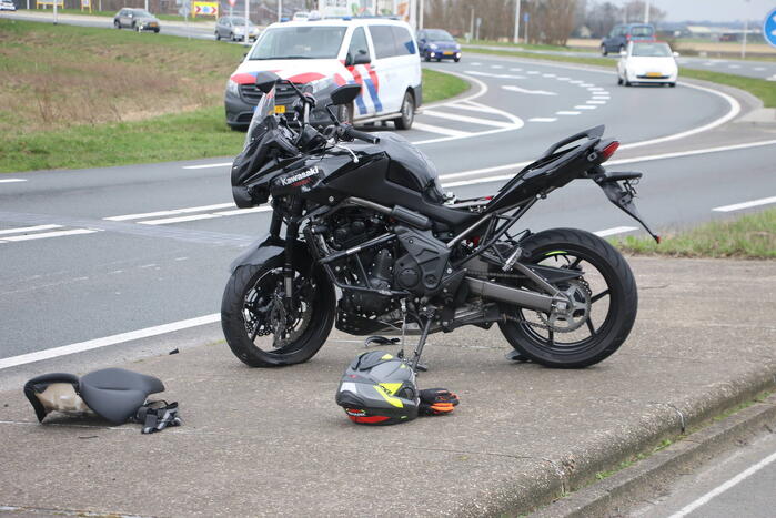Motor flink beschadigd bij ongeval