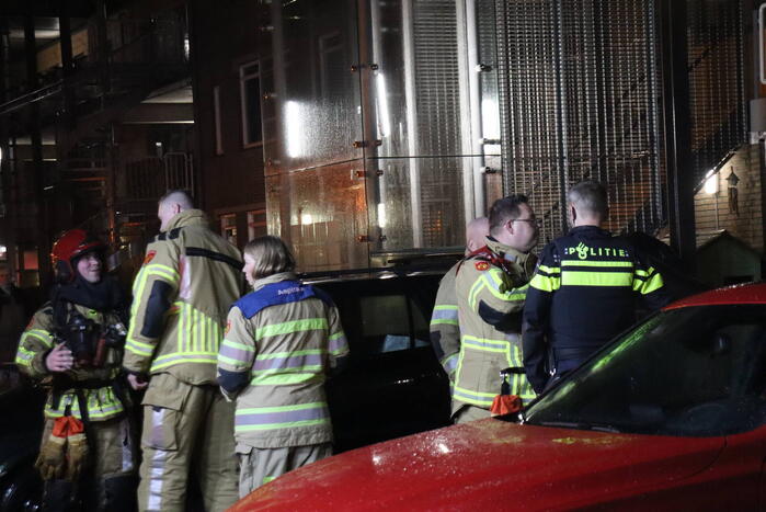 Flinke rookontwikkeling bij brand in woning