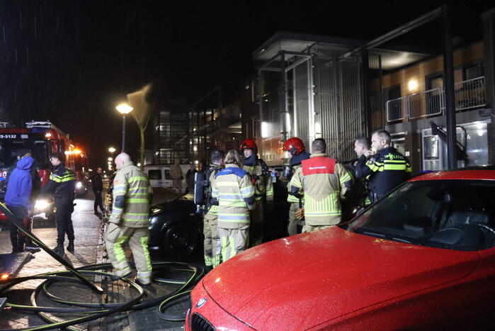 Flinke rookontwikkeling bij brand in woning