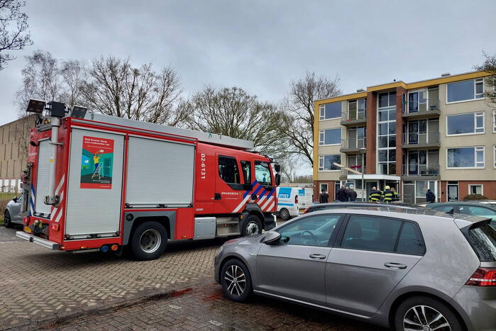 Brandweer verricht metingen in kelderboxen