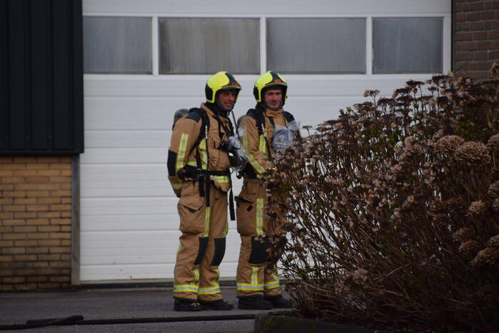 Onderzoek naar mogelijke woningbrand