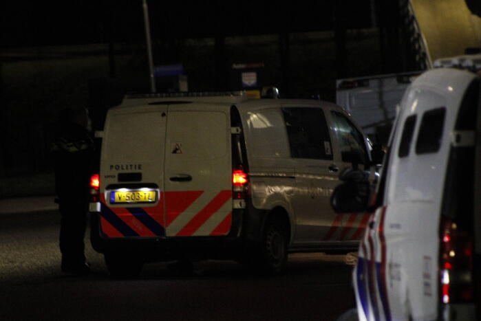 Massale politie-inzet voor steekpartij