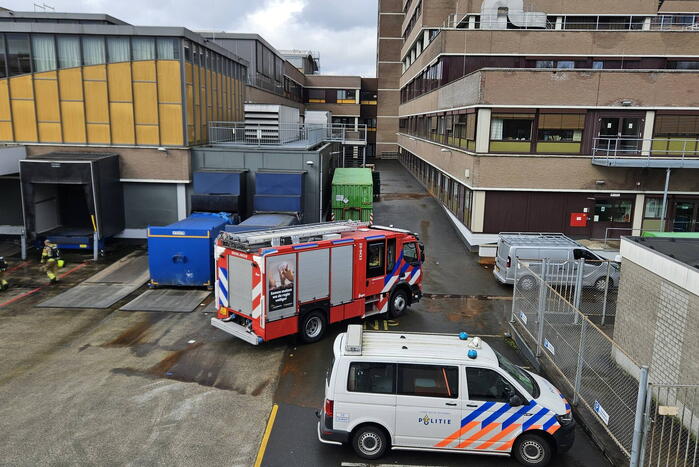 Brandweer ingezet voor rookontwikkeling in ziekenhuis